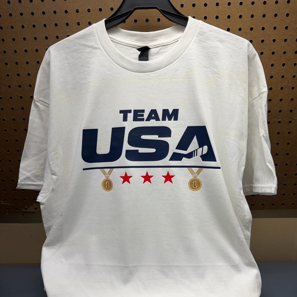 Team USA 2026 Gold Medal Olympic Hockey T-Shirt - Adult & Kids sizes - Picture 2 of 6